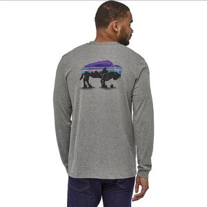 Patagonia Fitz Roy Bison Responsibili-T-Shirt - Men's